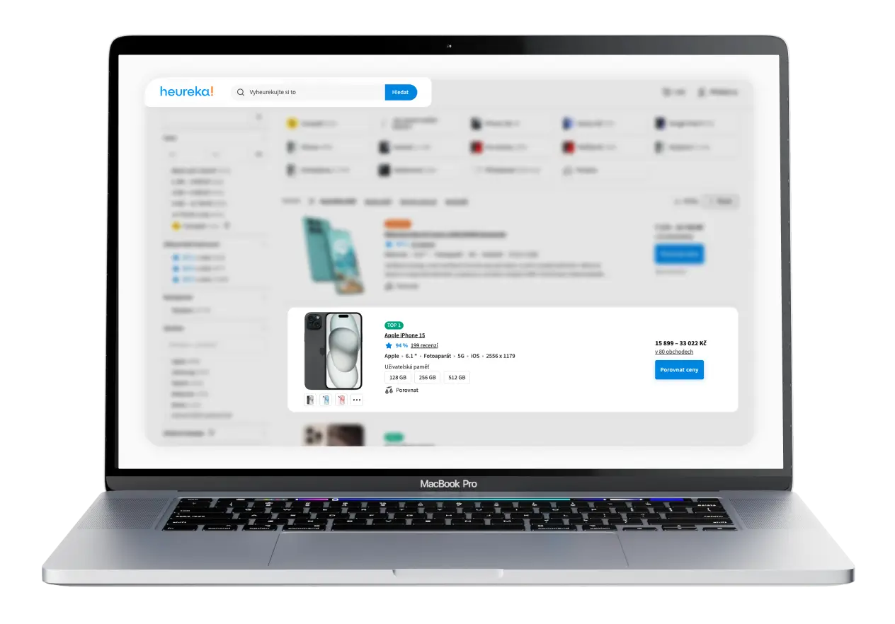 Ukázky bannerů srovnávačů